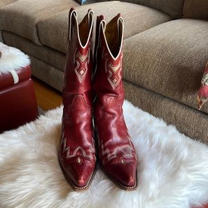 Vintage Sancho Cowboy Boots - Size 9